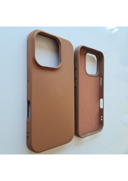 İphone 16 Pro İle Uyumlu İçi Kadife Esnek Silikon Lansman Kılıf fiyatları