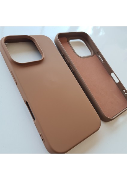 İphone 16 Pro İle Uyumlu İçi Kadife Esnek Silikon Lansman Kılıf modelleri