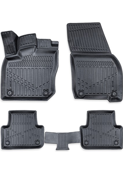 Volkswagen Tiguan 2024 Sonrası Myk 3D Premium Havuzlu Oto Paspas Araca Özel