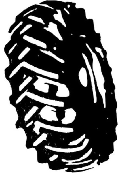 Kamyon Lastiği Sticker (Oto-Motor-Laptop-Duvar-Dekor) 20 x 30 cm