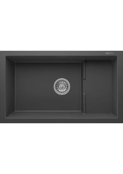 P017 Patara Antrasit Granit Mutfak Eviyesi 77×46