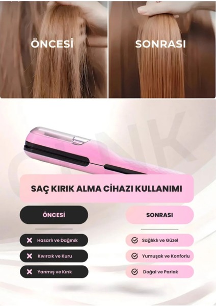 Pembe Saç Kırık Alma Makinesi, Güçlü ve Kolay Kullanım fiyatları