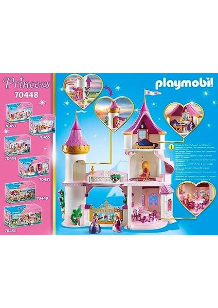 70448 Büyük Prenses Kalesi, Masal, Büyülü Dünya, Sihirli, Kraliyet, Prens, Prenses, Kale, Oyuncak, Oyuncak, Figürler, Oyun, Oyun Seti 4+ Yaş Için Uygun modelleri