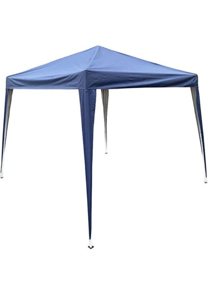 Kumaş Gazebo Koyu Mavi 240X240 Cm, Şık ve Dayanıklı Gölgelik Alanı Sağlayan Ürün