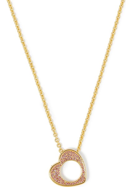 London Pave Necklace, Kalp Kristalli Kolye fiyatları
