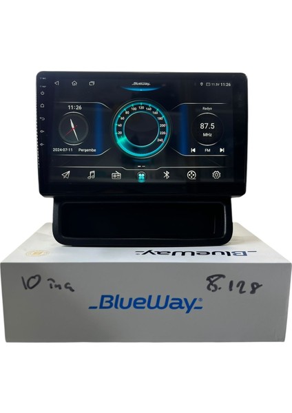 Renault Traffic 2010-2014 Blueway 8-128 Tam Profesyonel Oem Multimedia