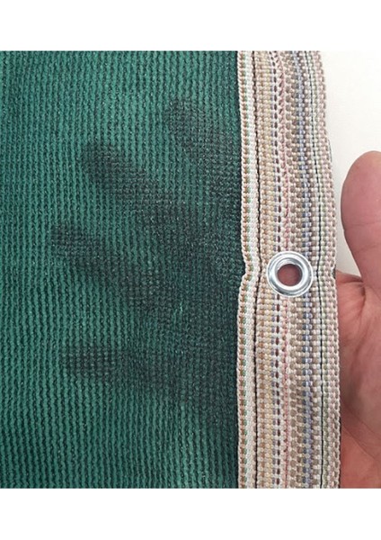 %95 Güneş Geçirmez Gölgelik File, 2x7 M, Yeşil, Balkon ve Çit Gölgeleme Tülü