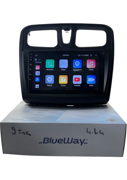 Renault Symbol Blueway 4-64 Profesyonel Oem Multimedia