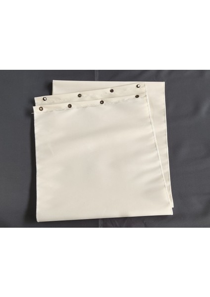 50CM x 8m Bej Su Geçirmez Dekoratif Gölgelik Battı Çıktı