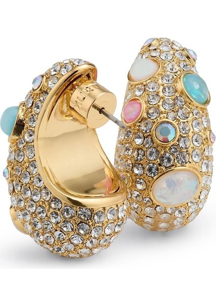 Mix Pave Opal Küpe, Işıltılı Opal ve Kristal Detaylar fiyatları
