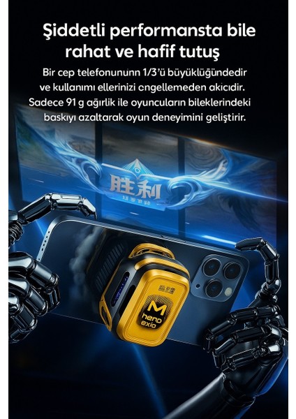 CX12 Manyetik Rgb Soğutucu Powerbankli Kablosuz Radyatör Fan indirimleri