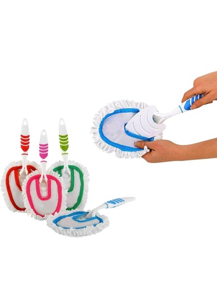 Toz Alıcı Plastik Aparatıyla Birlikte Çok Renkli Kokulu Fonksiyonel Temizleyici Her Zemine Uygun Tozmatik EASYSO3477
