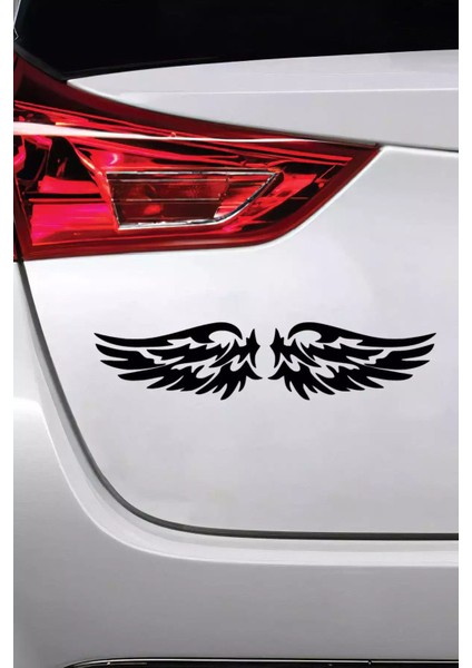 Kanat - Araç, Oto, Laptop, Duvar Uyumlu Sticker 50*10 cm fiyatları