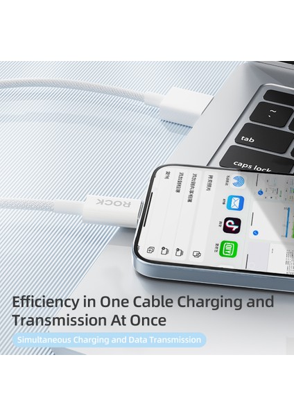 Z20 Lightning 2.4A 1m Örgü Şarj ve Data Kablosu Beyaz indirimleri