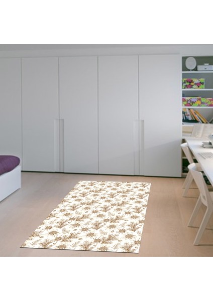 Kaymaz Dijital Mutfak & Salon Halı Star Pamuk Vintage AL5009 Bej