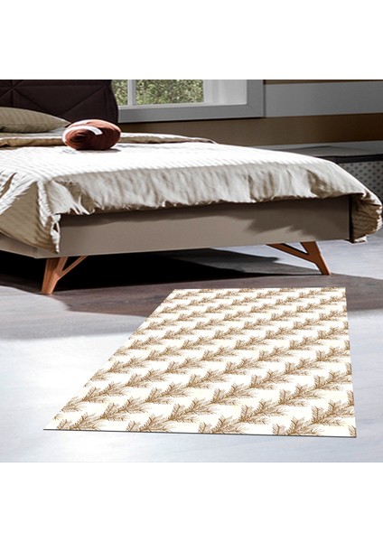 Kaymaz Dijital Mutfak & Salon Halı Trend Vintage AL5010 Bej