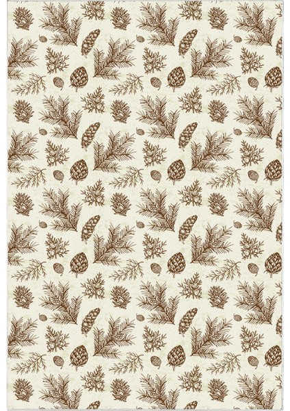 Kaymaz Dijital Mutfak & Salon Halı Star Pamuk Vintage AL5007 Bej fiyatları