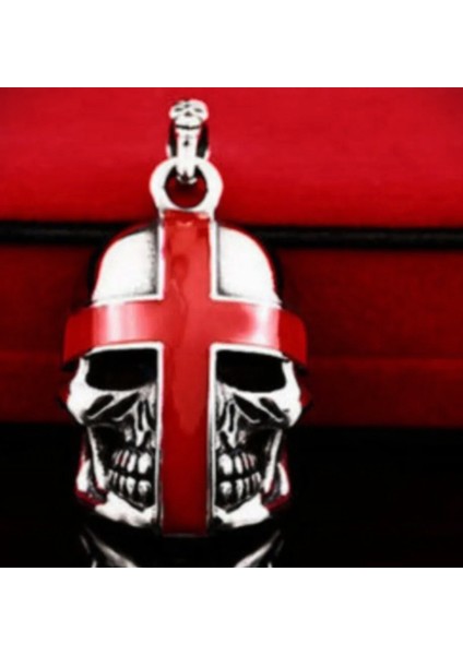 Paslanmaz Çelik Kurukafa Kolye