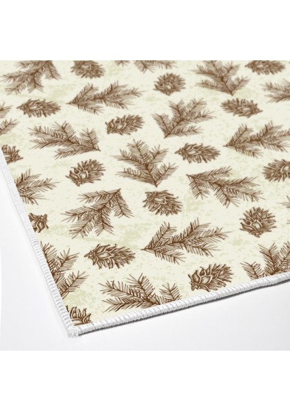 Kaymaz Dijital Mutfak & Salon Halı Trend Vintage AL5013 Bej modelleri