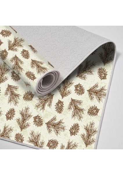 Kaymaz Dijital Mutfak & Salon Halı Trend Vintage AL5013 Bej fırsatları