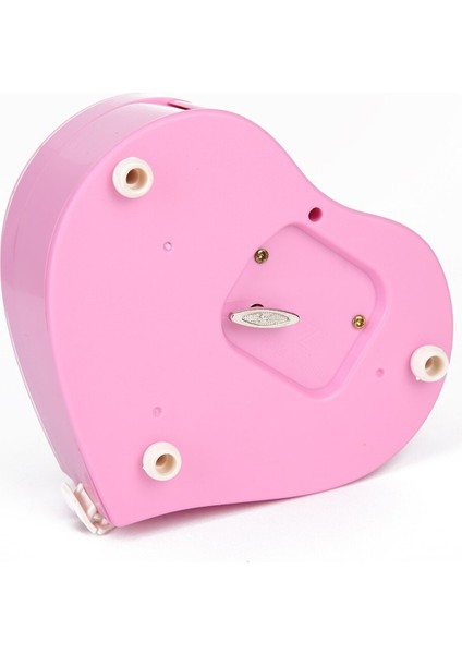 Kalp Tasarımlı Öpüşen Aşıklar Temalı Hareketli Müzik Kutusu​ Pembe indirimleri