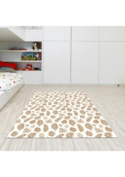 Kaymaz Dijital Mutfak & Salon Halı Toprak Vintage AL5014 Bej