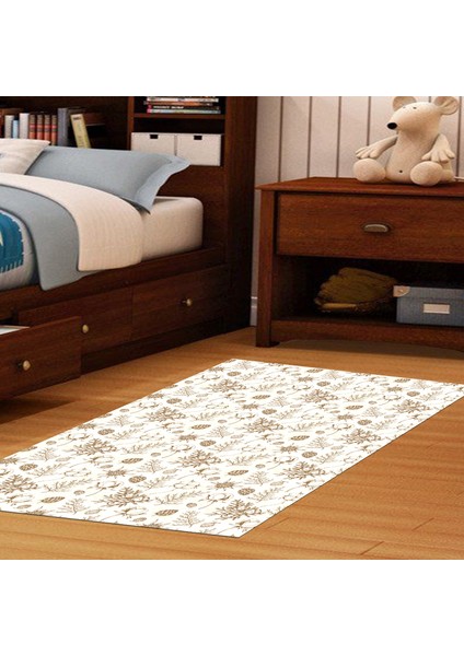 Kaymaz Dijital Mutfak & Salon Halı Toprak Vintage AL5012 Bej