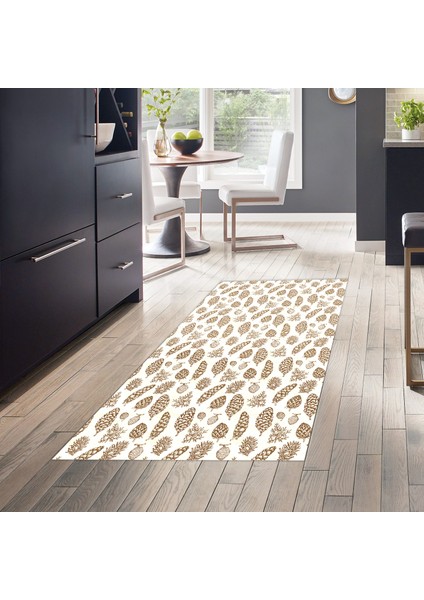 Kaymaz Dijital Mutfak & Salon Halı Trend Vintage AL5014 Bej indirimleri