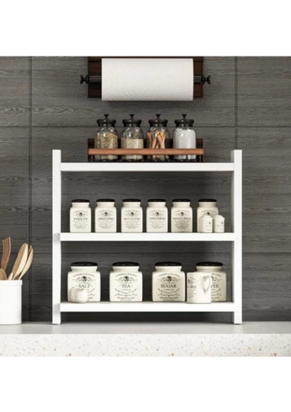 Tezgah Üstü Çok Amaçlı Baharatlık Toparlayıcı