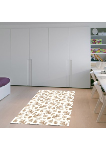 Kaymaz Dijital Mutfak & Salon Halı Saray Deri Vintage AL5007 Bej