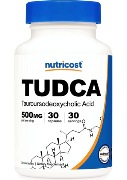 Tudca 500 mg , 30 Capsul.tr Tek Yetkili Satıcısı Ozelsporcugıdaları'dır