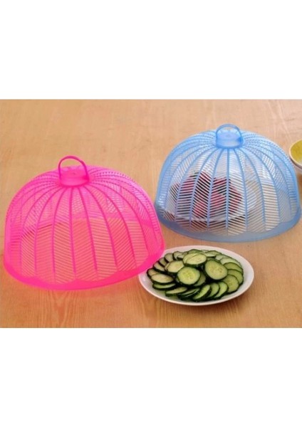 Plastik Yemek Ekmek Koruyucu Cibinlik Sineklik - HNK3498-1951