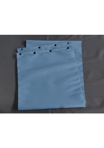 50CM x 14M Mavi Su Geçirmez Dekoratif Gölgelik Battı Çıktı