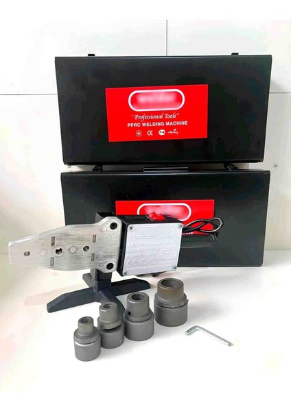 Elektrikli Pprc Plastik Boru Kaynak Makinesi Tessisat Boruları Birleştirme Eritme