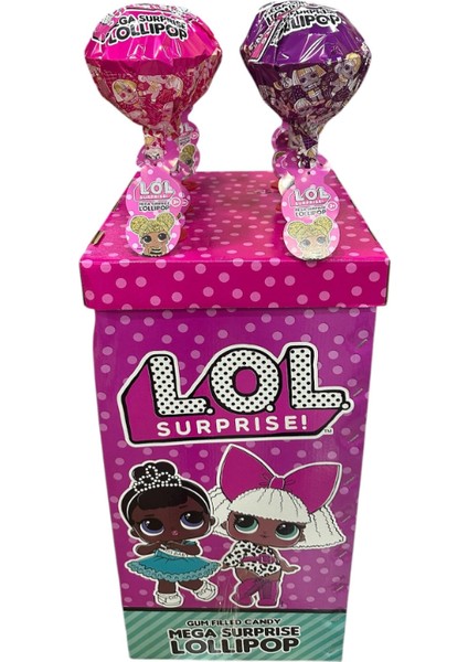Sürprise Şeker Mega Lolipop 15 gr