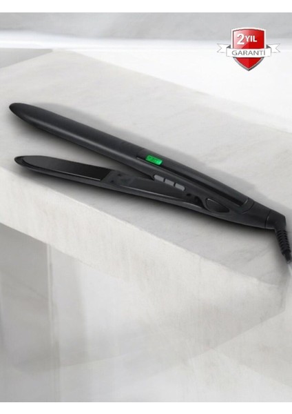 Seramik Kaplamalı Anti-Frizz Düzleştirici, Siyah, Şık ve Kullanışlı Tarzınız Için fiyatları