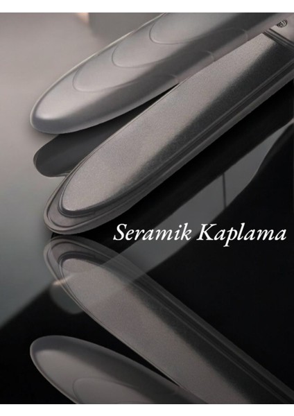 Seramik Kaplamalı Anti-Frizz Düzleştirici, Siyah, Şık ve Kullanışlı Tarzınız Için indirimleri