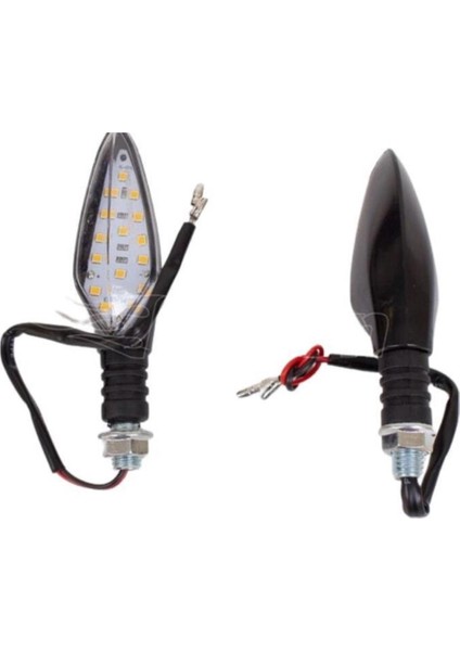 Motorsiklet LED Çıta Model Sarı Sinyal