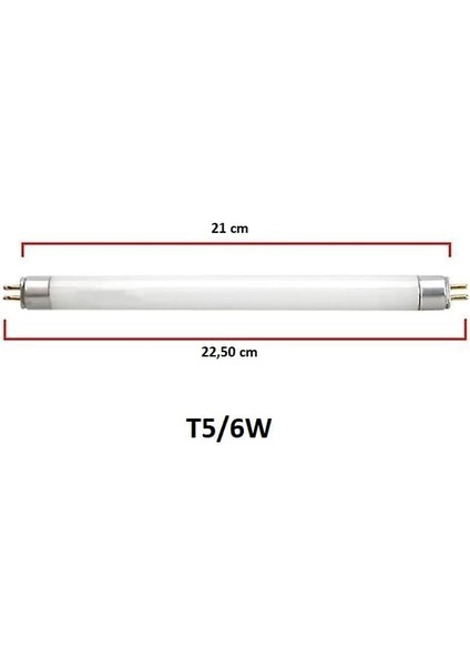 Mor Floresan Ampül 6W Blb T5 22,5 cm Şavk modelleri