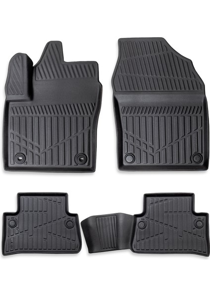 Volkswagen Bora 1999-2006 Arası Myk 3D Premium Havuzlu Oto Paspas Araca Özel
