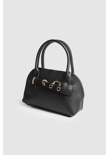 Kadın Seul Kemer Detaylı El ve Çapraz Çanta Siyah fiyatları