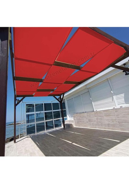 Turuncu Kiremit Su Geçirmez Dekoratif Gölgelik, 70CM x 13.5m modelleri