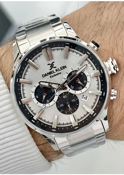 Orijinal 2 Yıl Garantili Su Geçirmez Çelik Kordon Fonksiyonlu Erkek Kol Saati