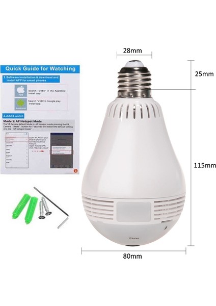 Ampul Kamera (4767) - HNK9828-2283 fırsatları