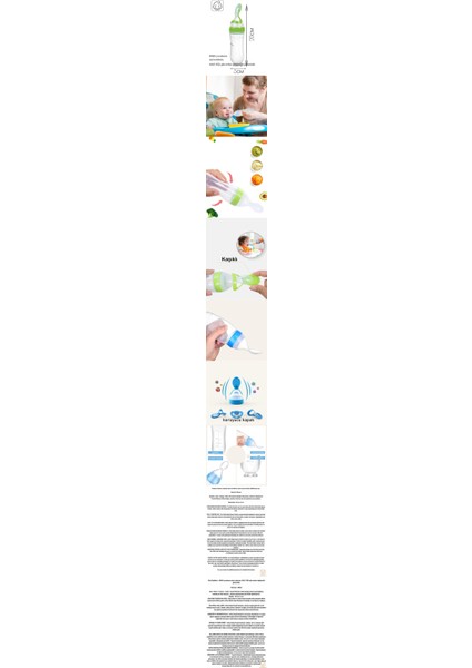 Turk Kaşıklı Mama Silikon Biberon Erkek Bebek Besleyici - HNK1563-4474 fiyatları
