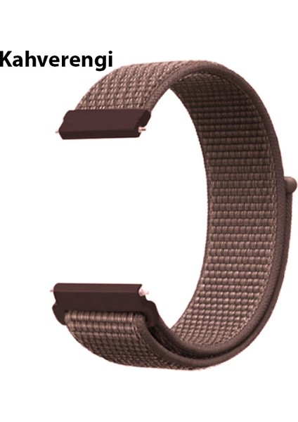 22MM Gear S3 Watch 4 -Gt2 GT2E 46MM Kayış Kordon Lylon LOOP-(5775) - HNK4168-2171 fırsatları