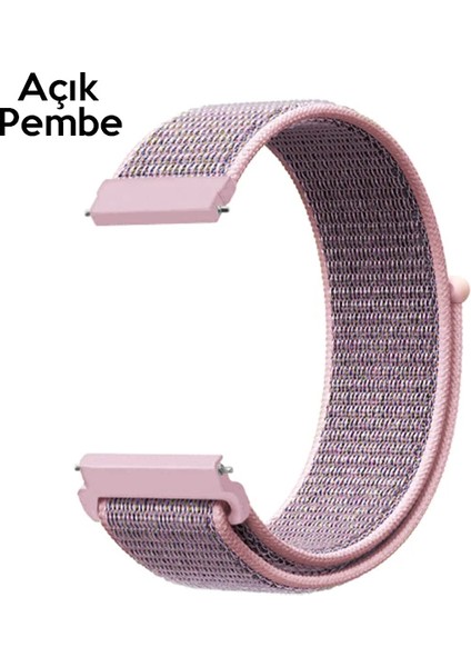 22MM Gear S3 Watch 4 -Gt2 GT2E 46MM Kayış Kordon Lylon LOOP-(5775) - HNK4168-2171 indirimleri