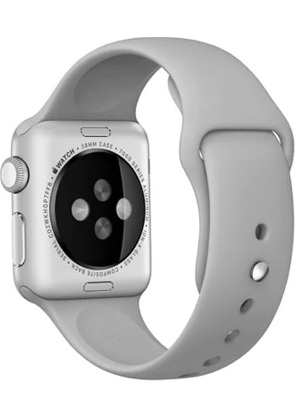 Ally Apple Watch 7-8 41MM 6-5-4- 40MM Silikon Kordon Kayış 3-2-1 38MM-(5775) - HNK9425-6774 fiyatları