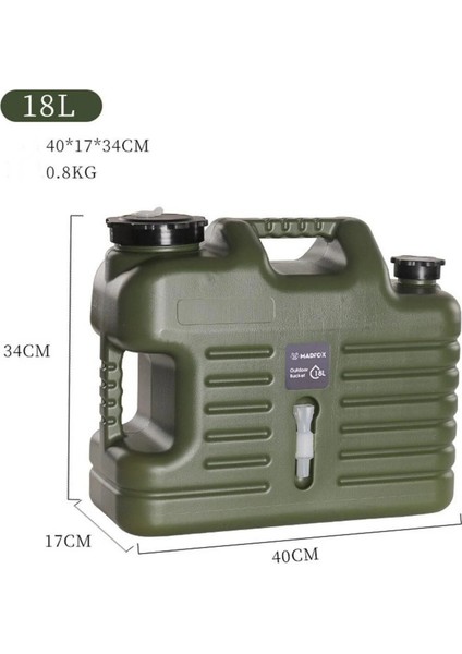 Galon Air Pe Musluklu Su Bidonu 18 Litre fiyatları