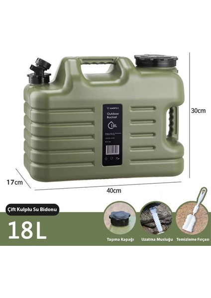 Galon Air Pe Musluklu Su Bidonu 18 Litre fırsatları